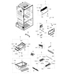 Samsung RF28HDEDBSR/AA-10 bottom-mount refrigerator parts | Sears ...