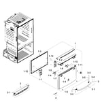 Samsung RF28HFEDBSR/AA-09 bottom-mount refrigerator parts | Sears ...