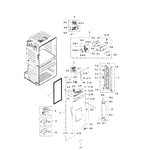 Samsung RF28HMEDBSR/AA-09 bottom-mount refrigerator parts | Sears ...