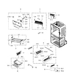 Samsung RF28HMEDBSR/AA-11 bottom-mount refrigerator parts | Sears