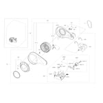 Samsung DV45K6500EV/A3-00 dryer parts | Sears PartsDirect