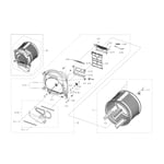 Samsung DV22K6800EW/A1-01 dryer parts | Sears PartsDirect