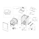 Samsung DV45K7600EW/A3-00 dryer parts | Sears PartsDirect