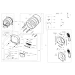 Samsung DV45K7600EW/A3-00 dryer parts | Sears PartsDirect