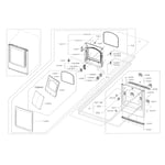 Samsung DV45K7600GW/A3-00 dryer parts | Sears PartsDirect