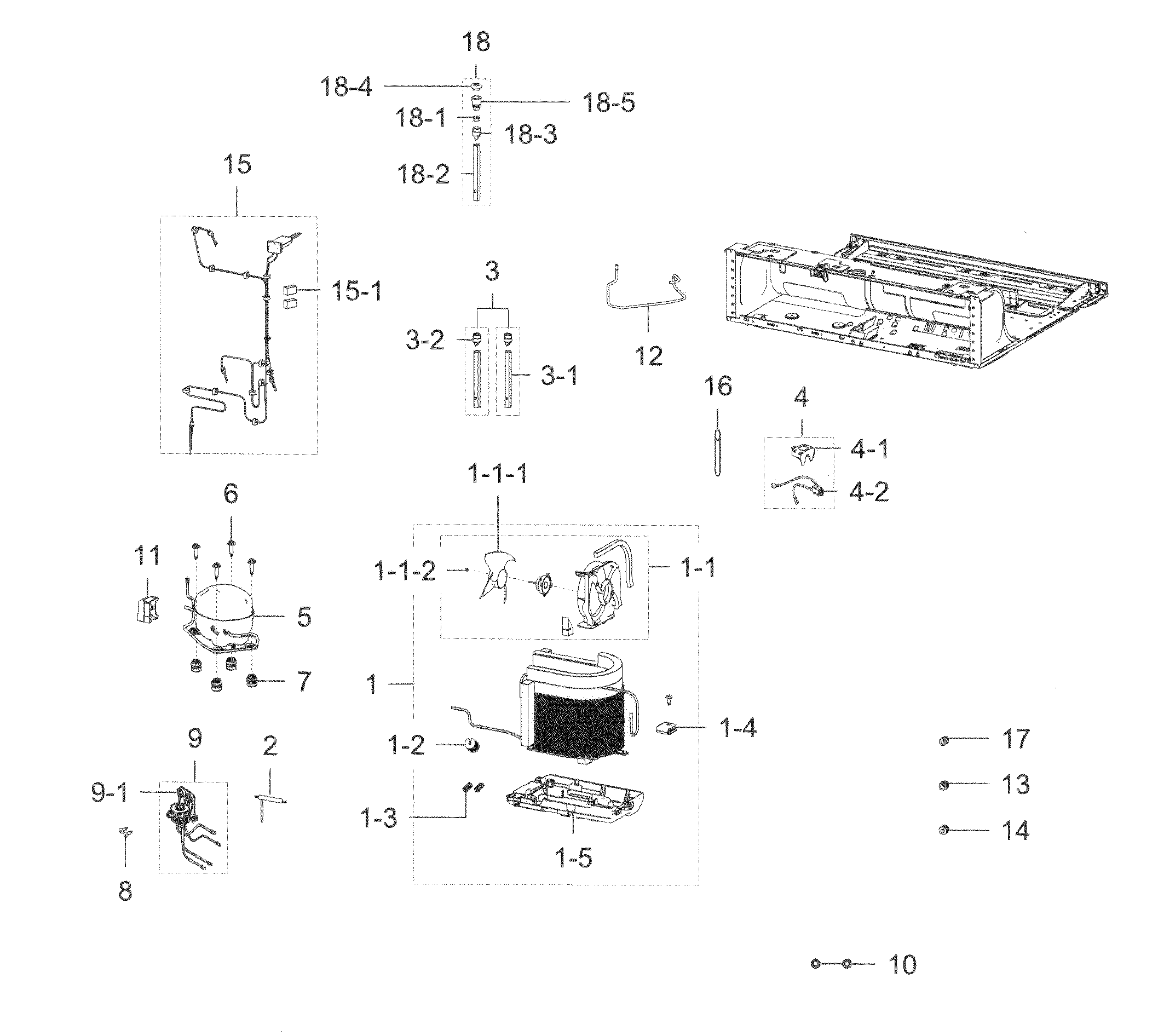 Samsung Rf22k9581sg Aa 00 Bottom Mount Refrigerator Parts