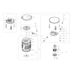 Samsung WA45K7600AW/A2-00 washer parts | Sears PartsDirect