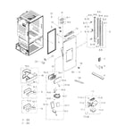 Samsung RF263TEAESR/AA-02 bottom-mount refrigerator parts | Sears