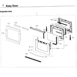 Samsung Nx58j5600sg Aa-00 Gas Range Parts 