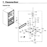 Samsung RF30KMEDBSR/AA-00 bottom-mount refrigerator parts | Sears