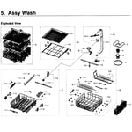 Samsung DW80K7050US/AA-00 dishwasher parts | Sears PartsDirect