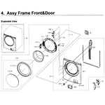 Samsung WF350ANP/XAA-03 washer parts | Sears PartsDirect