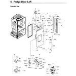 Samsung RF23HCEDBSR/AA-09 bottom-mount refrigerator parts | Sears