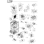 Samsung RF26J7500BC/AA-00 bottom-mount refrigerator parts | Sears