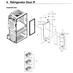 Samsung RF4267HARS/XAA-03 bottom-mount refrigerator parts | Sears