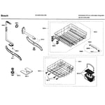 Bosch SHX43C05UC/50 dishwasher parts | Sears PartsDirect