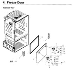 Samsung RF263TEAESG/AA-01 bottom-mount refrigerator parts | Sears ...