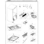 Samsung RF26HFENDWW/AA-01 bottom-mount refrigerator parts | Sears