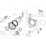 Samsung WF45K6200AZ/A2-11 washer parts | Sears PartsDirect