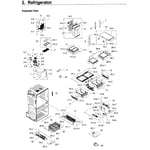Samsung RF28JBEDBSG/AA-05 bottom-mount refrigerator parts