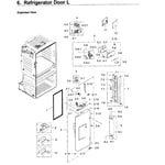 Samsung RF28JBEDBSG/AA-06 bottom-mount refrigerator parts | Sears ...