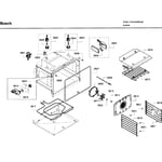 Bosch HBL8750UC/12 wall oven/microwave combo parts | Sears PartsDirect
