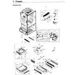 Samsung RF263BEAESR/AA-03 bottom-mount refrigerator parts | Sears