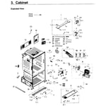 Samsung RF263BEAESR/AA-03 bottom-mount refrigerator parts | Sears