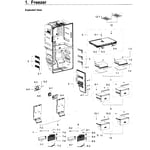 Samsung RF22K9581SR/AA01 bottommount refrigerator parts Sears