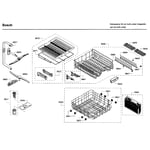 Bosch SHP65T56UC/09 dishwasher parts | Sears PartsDirect