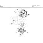 Bosch HMC87152UC/01 built-in microwave parts | Sears PartsDirect