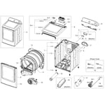 Samsung DV45H7000EW/A2-02 dryer parts | Sears PartsDirect