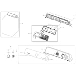 Samsung DV45H7000EW/A2-02 dryer parts | Sears PartsDirect