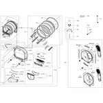 Samsung DV50K8600GV/A3-01 dryer parts | Sears PartsDirect