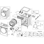 Samsung DV42H5000EW/A3-01 dryer parts | Sears PartsDirect