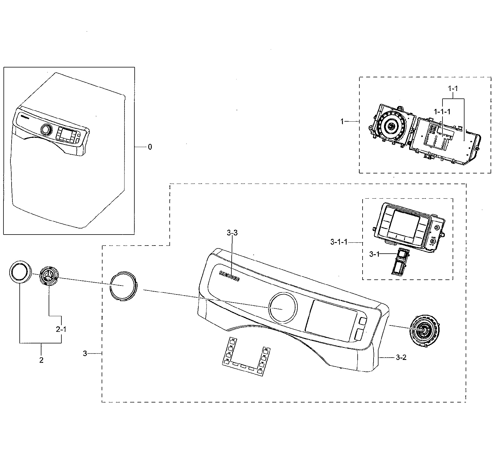 Samsung Dv42h5000ew A3 01 Dryer Parts Sears Partsdirect