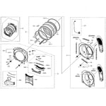 Samsung DV42H5000EW/A3-03 dryer parts | Sears PartsDirect