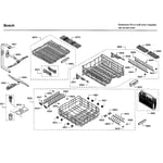 Bosch SHXM98W75N/01 dishwasher parts | Sears PartsDirect