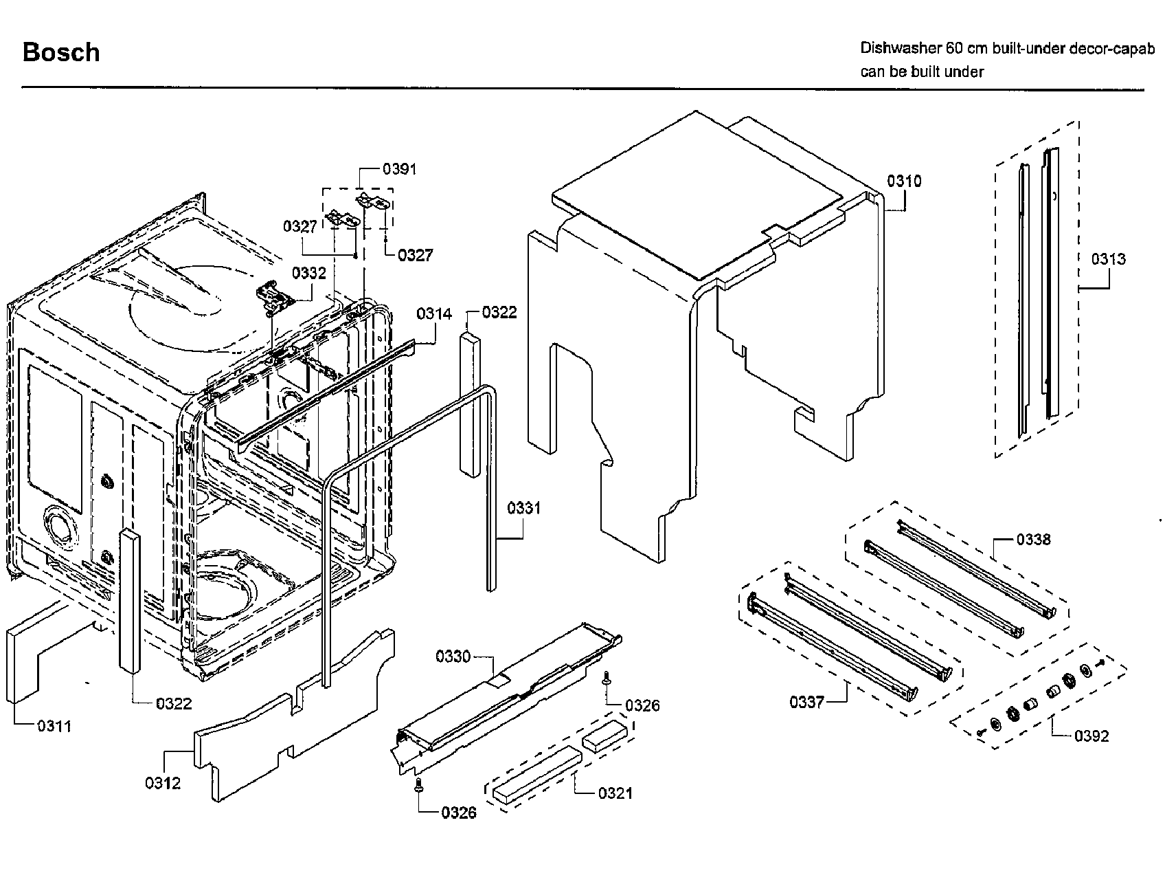 Wiring Diagram Bosch Dishwasher from c.searspartsdirect.com