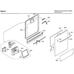 Bosch SHX7ER55UC/51 dishwasher parts | Sears PartsDirect