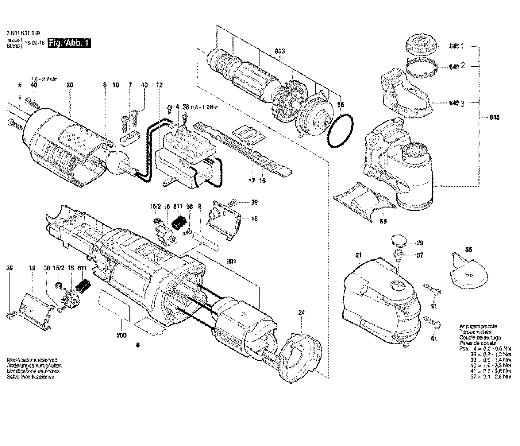 Bosch Multi Tool Repair Parts Reviewmotors.co