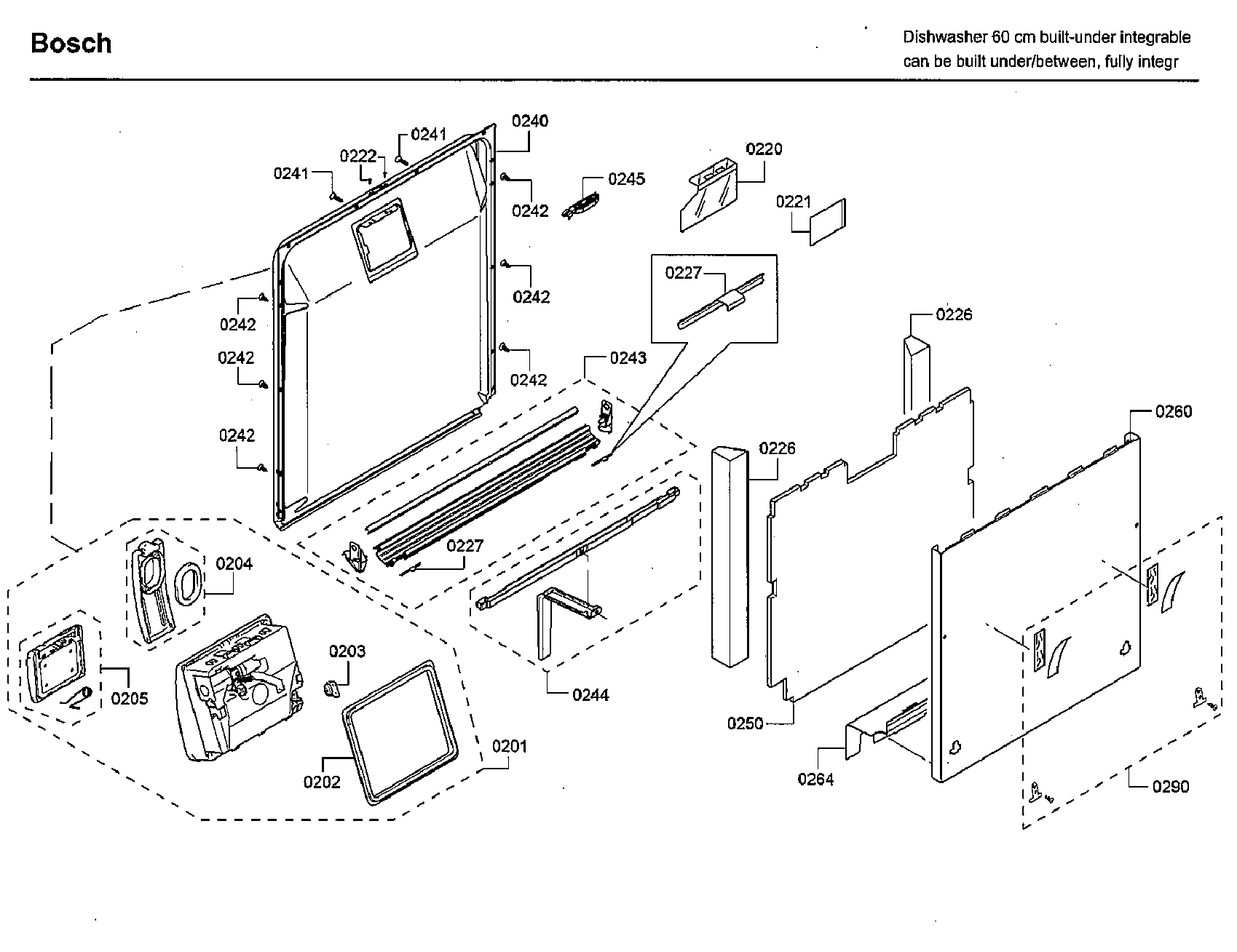 bosch dishwasher shvm78w53n