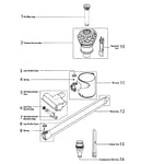 Dyson V6-SV09 handheld vacuum parts | Sears PartsDirect