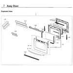 Samsung NX58F5700WS/AA-04 gas range parts | Sears PartsDirect