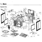 Samsung NX58H9500WS/AA-01 gas range parts | Sears PartsDirect