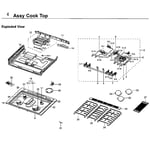 Samsung NX58H9500WS/AA-01 gas range parts | Sears PartsDirect