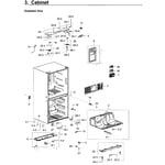 Samsung RF28K9380SG/AA-02 bottom-mount refrigerator parts | Sears
