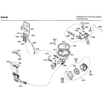 Bosch SHX46L15UC/33 dishwasher parts | Sears PartsDirect