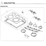 Samsung NE59M4320SG/AA-00 electric range parts | Sears PartsDirect