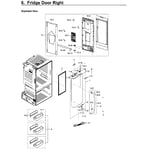 Samsung RF265BEAESR/AA-00 bottom-mount refrigerator parts | Sears